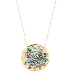 'House of Harlow 1960' Abalone Sunburst necklace
